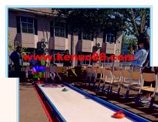 冰雪東奧 旱地冰壺賽道，旱地冰壺賽道廠家 科諾品質(zhì)商家